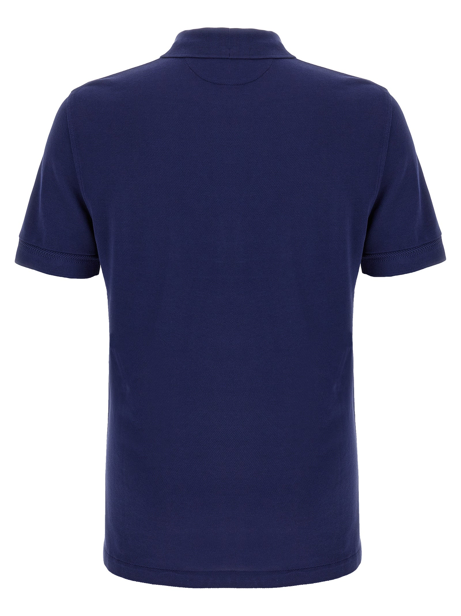 Polo Shirt by Tom Ford for men in lyocell & cotton blue & patterned features a eye catching silhouette, showcasing a refined and for a eye catching finish.