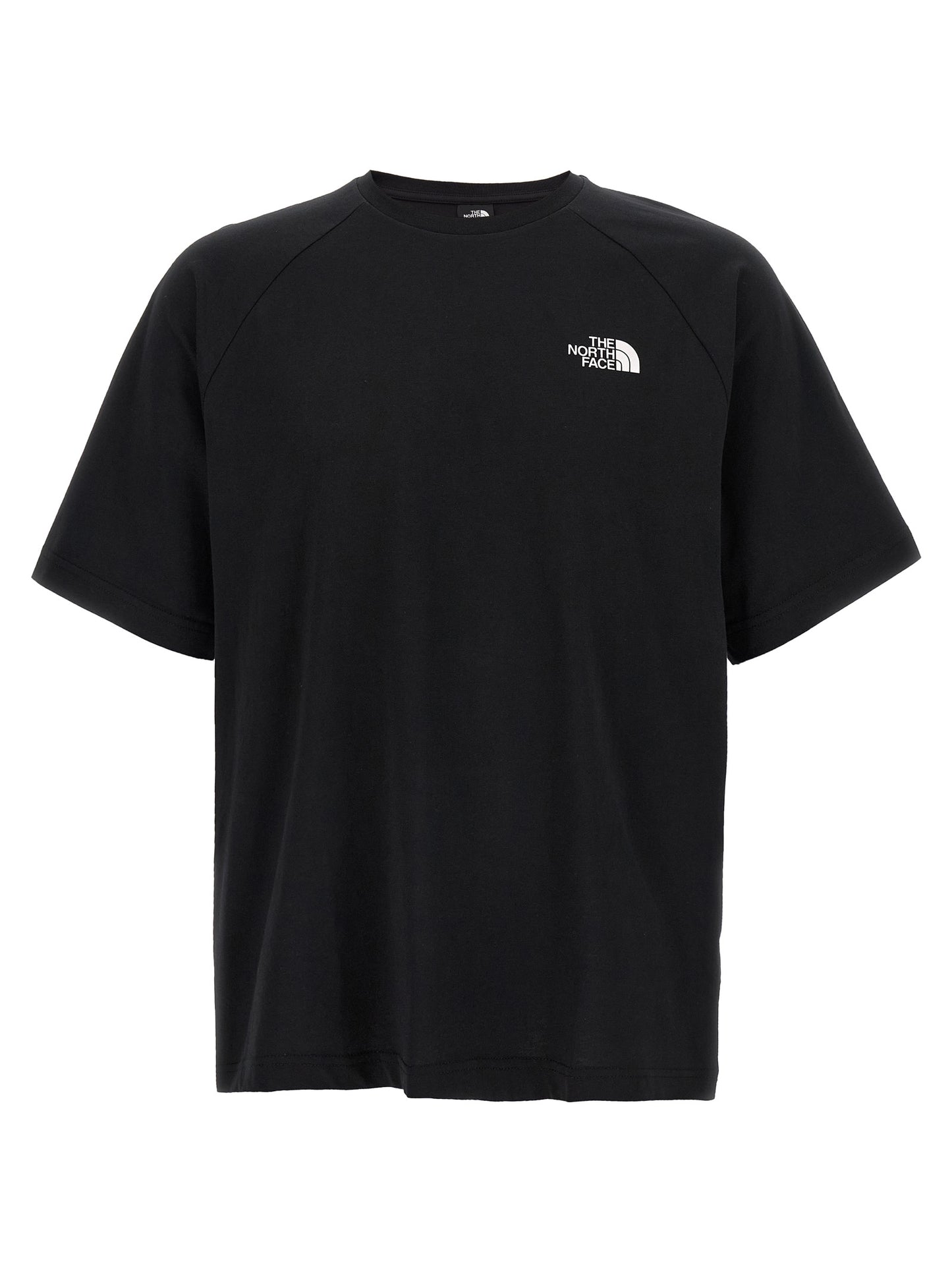 T-Shirt by The North Face for men in cotton black & print features an edgy silhouette, meticulously detailed with a sophisticated short-sleeve and crew neckline for a truly edgy finish.