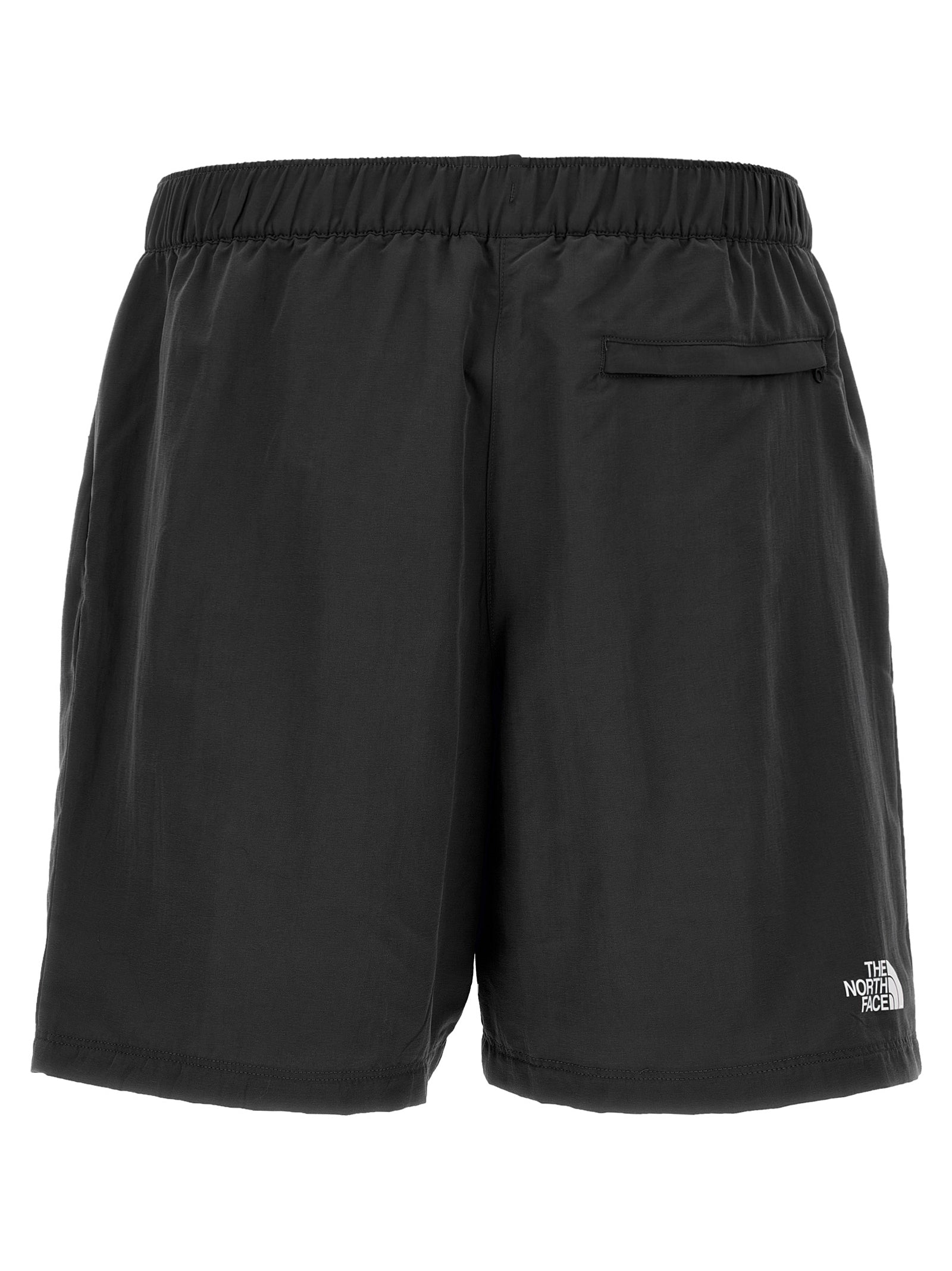 Activewear Shorts by The North Face for men in nylon bicolour, black, white & print features a dynamic silhouette with a , showcasing mesh-panels in a premium short cut for high-performance style.