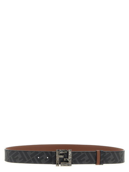 Belt by Fendi for men in canvas & calfskin leather multicolor features an distinguished design, perfectly showcasing the sophisticated craftsmanship of this distinguished Canvas & Calfskin Leather Belt.