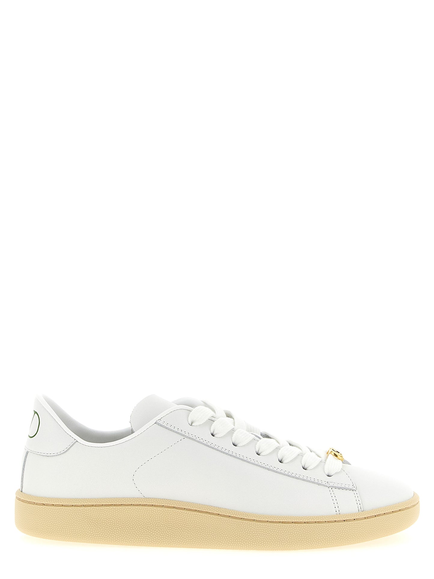 Sneakers by Valentino Garavani for women in calfskin leather white & signature features an fashionable silhouette, showcasing the premium City V Logo Women's Fashion Calfskin Leather Sneakers in a fashionable fashion style that offers a fashionable finish for refined style.