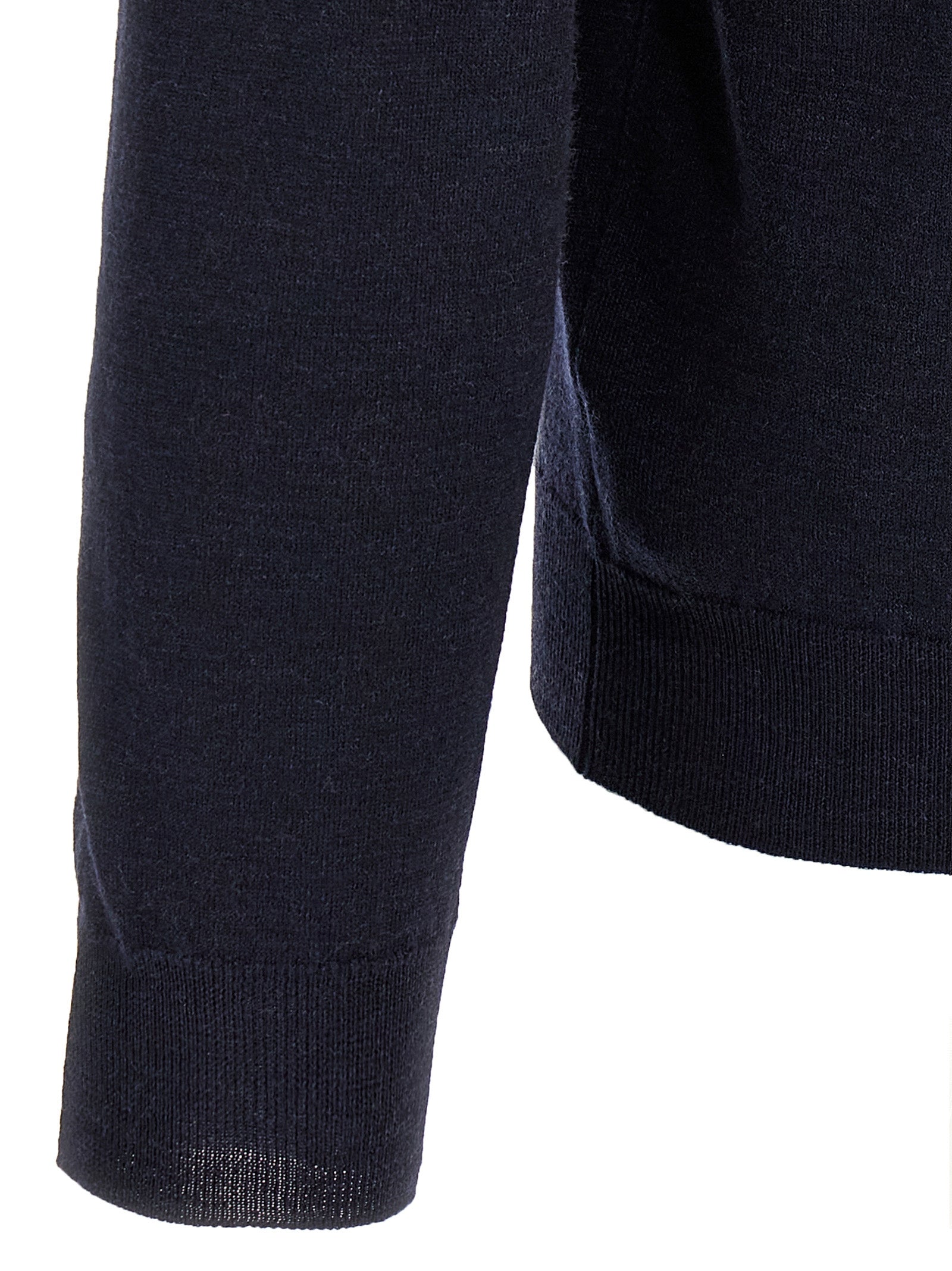 Cardigan by ZANONE for men in polyamide & virgin wool blue presents a textural silhouette, artfully finished with a textural and for a sophisticated, textural look.