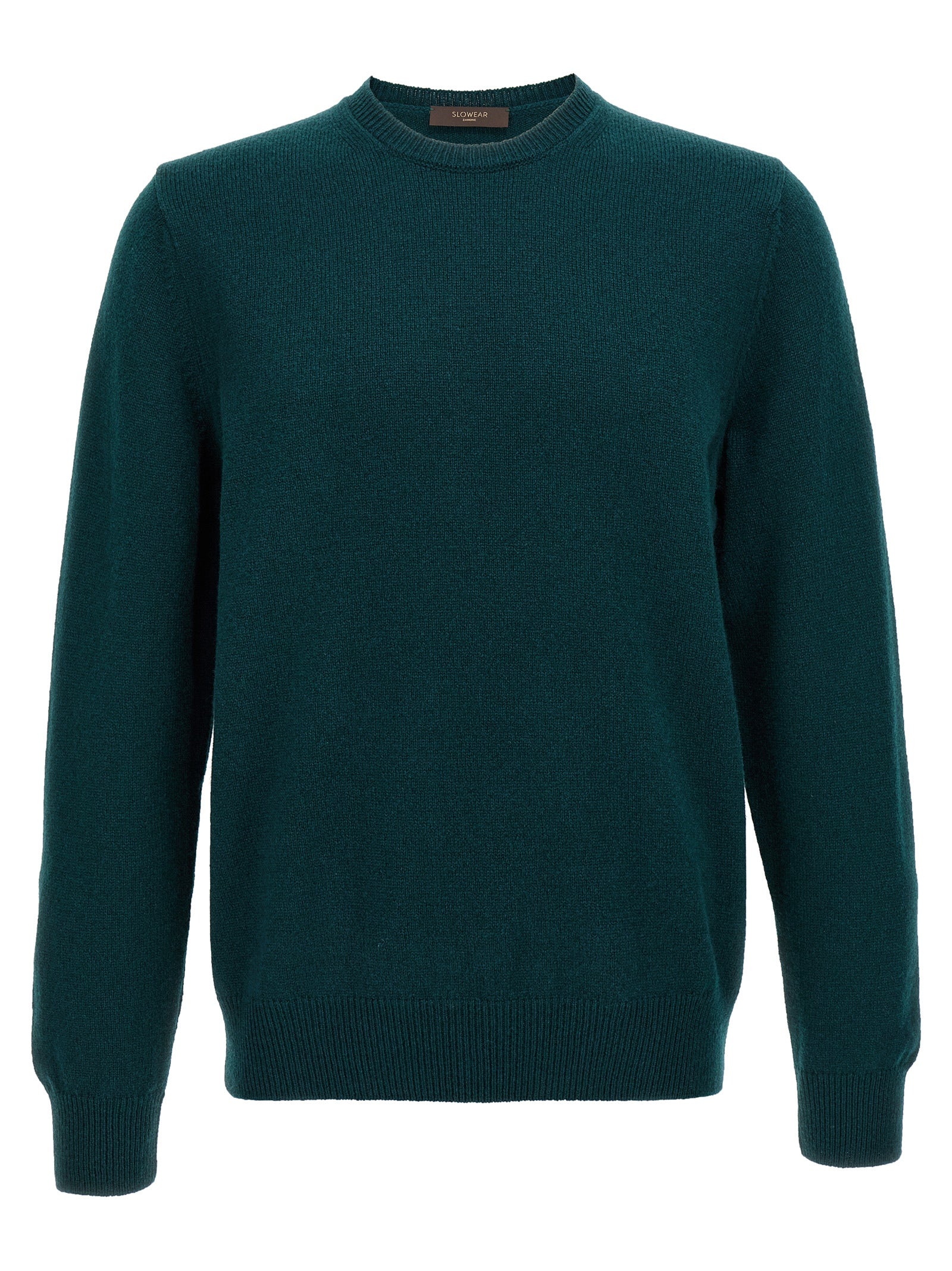 Cardigan by ZANONE for men in virgin wool bicolour & green showcases a captivating silhouette, artfully detailed with a captivating and for a truly sophisticated captivating look.