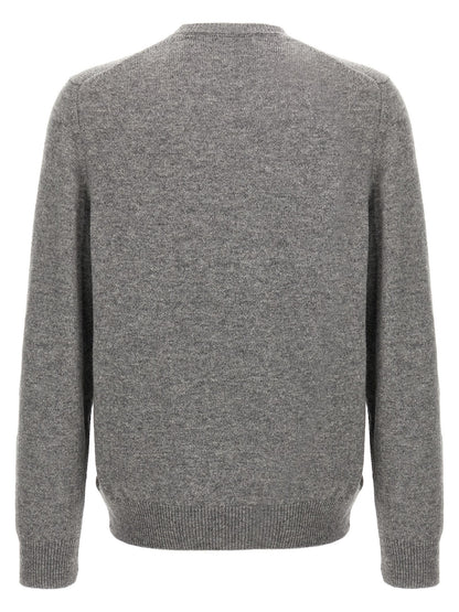 ZANONE Men's Virgin Wool Cardigan - Gray