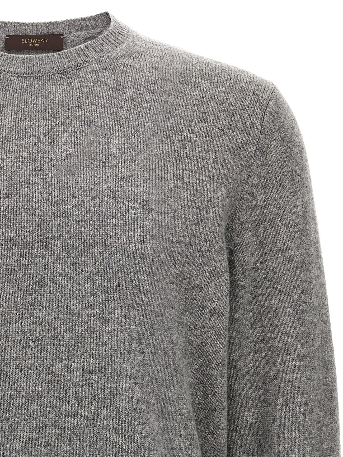 ZANONE Men's Virgin Wool Cardigan - Gray