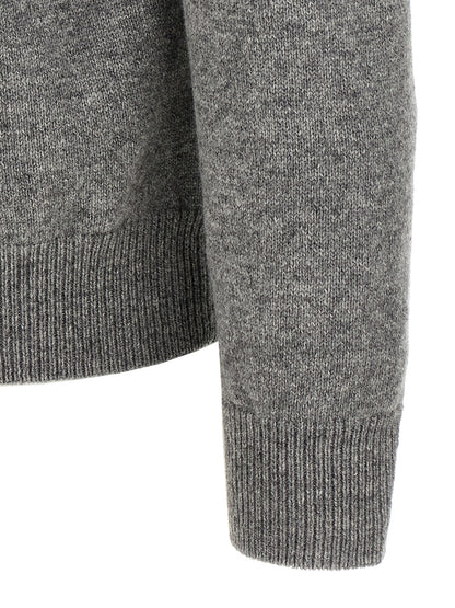 ZANONE Men's Virgin Wool Cardigan - Gray