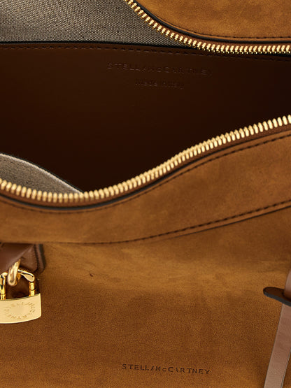 Shoulder Bag by Stella McCartney for women in hemp polyamide polyester suede leather brown & signature features a enviable silhouette, showcasing a secure zipper, ample , and enviable shoulder-strap & handle for a enviable finish.