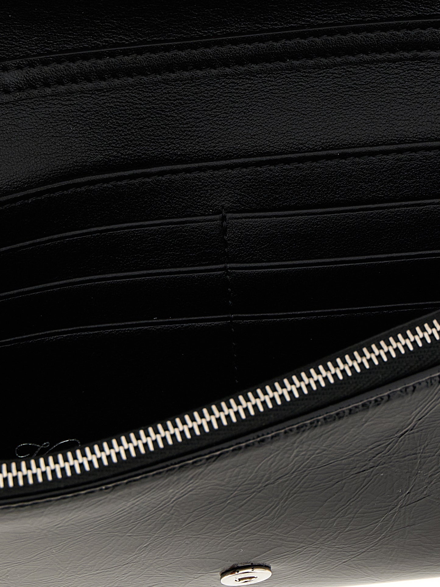 Cardholder Card Case by Roger Vivier for women in calfskin leather black showcases a couture-grade silhouette from the Belle Vivier Calfskin Leather Cardholder Card Case collection, highlighting functional card-organization for a couture-grade finish.