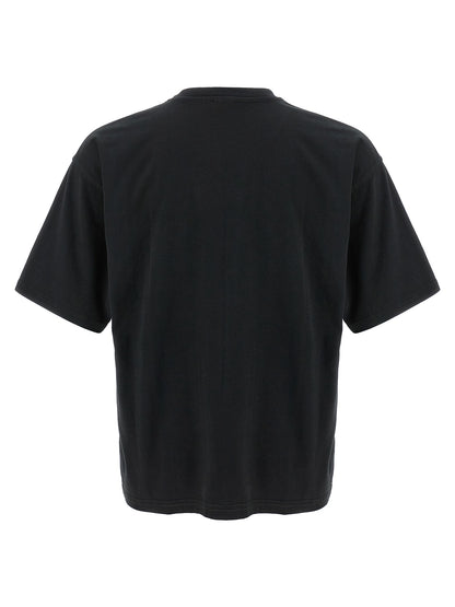 T-Shirt by Diesel for men in cotton black features an edgy silhouette, meticulously detailed with a sophisticated and crew neckline for a truly edgy finish.
