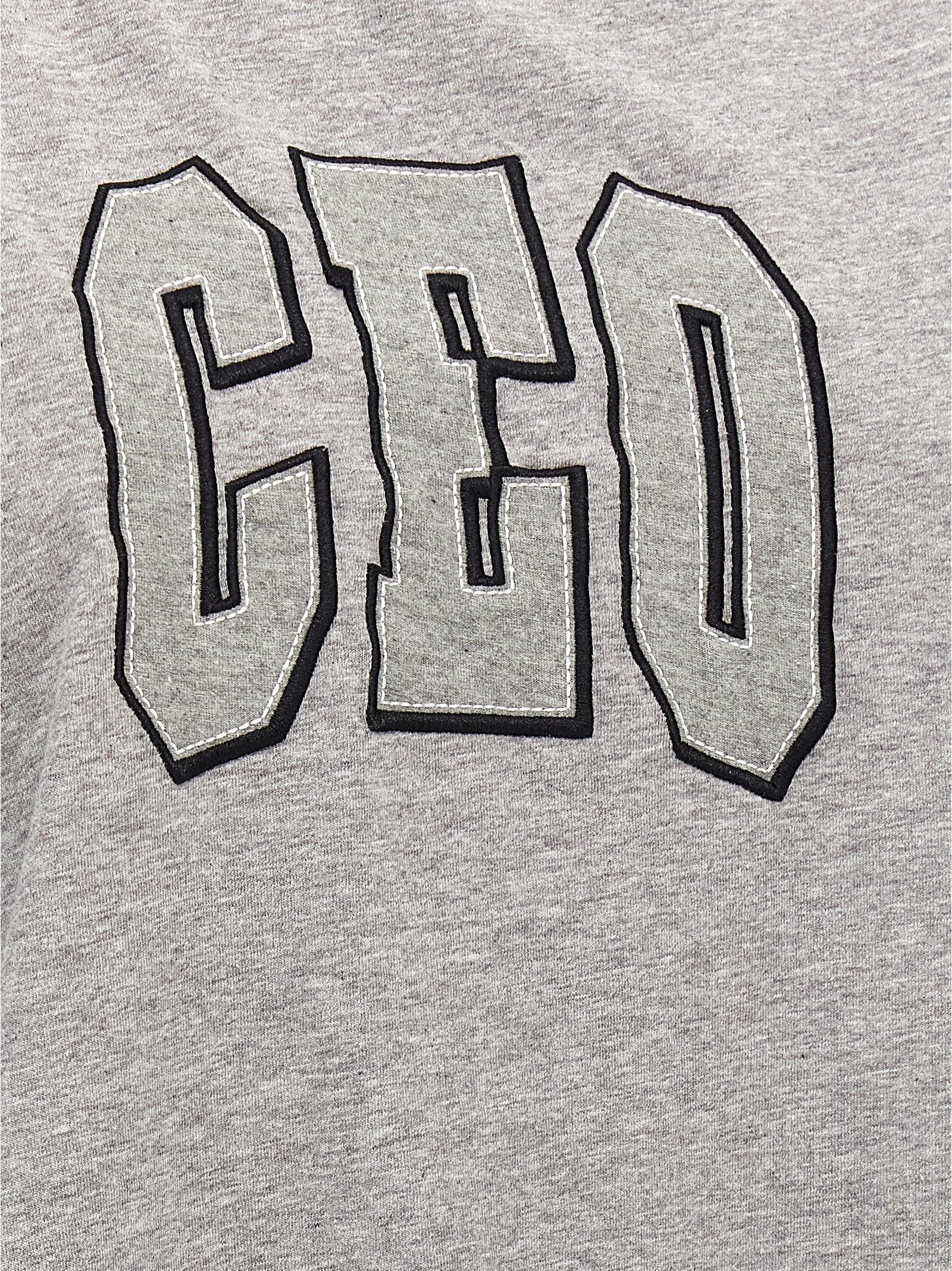 T-Shirt by Balenciaga for women in cotton gray showcases a fashionable silhouette, elegantly detailed with a fashionable and for a sophisticated, high-fashion look.