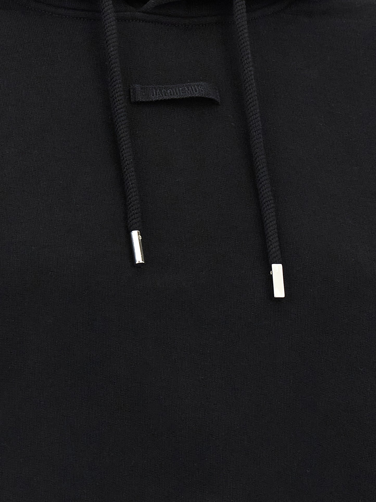 Sweatshirt Hoodie by Jacquemus for women in cotton black features a edgy silhouette, detailed with a edgy and for a refined finish.
