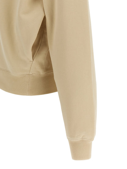 Jacquemus Icon Men's Cotton Sweatshirt Hoodie - Beige
