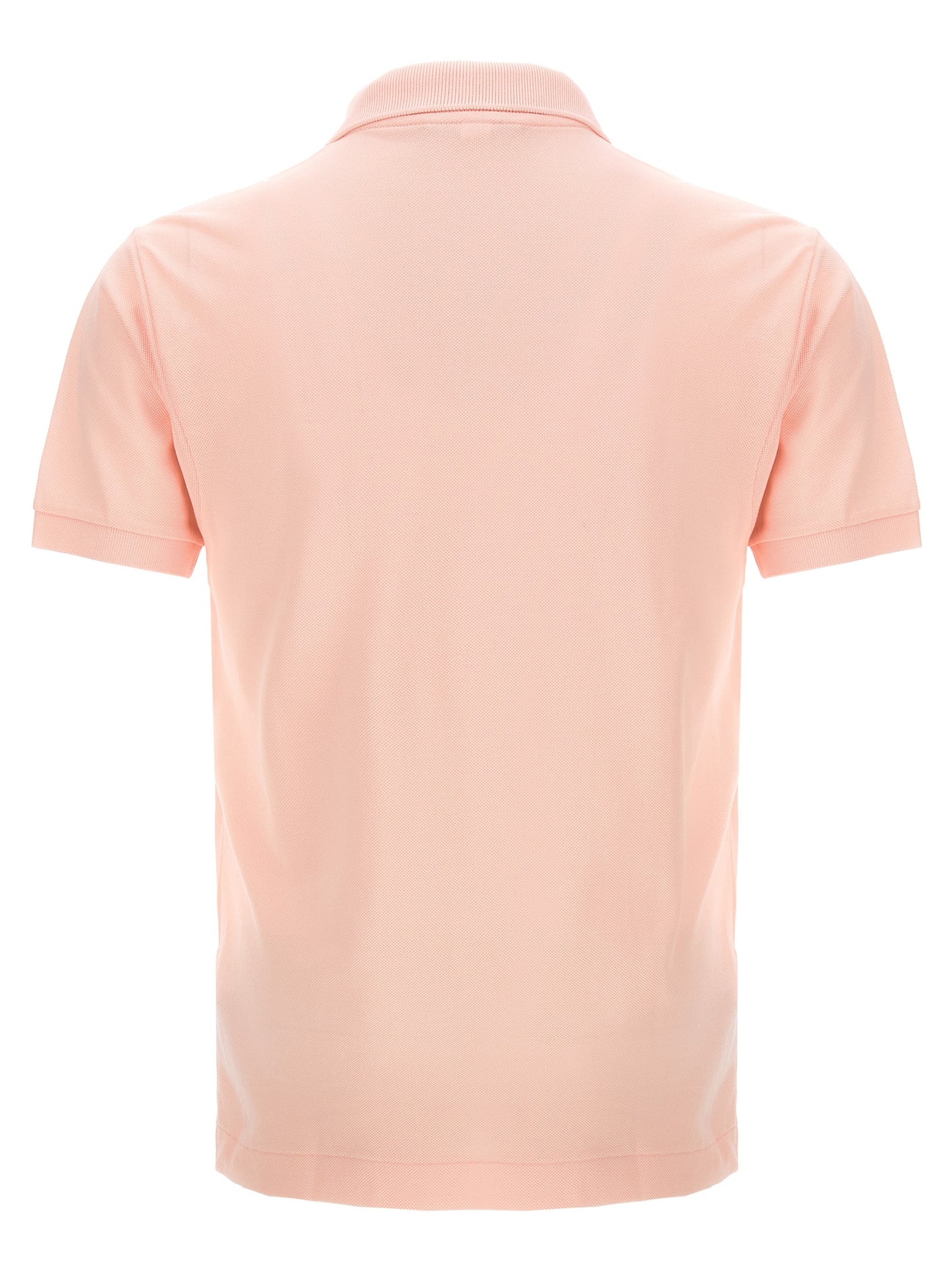 Polo Shirt by Lacoste for men in cotton multicolor, pink & signature presents a crisp silhouette, artfully detailed with a crisp and crisp .