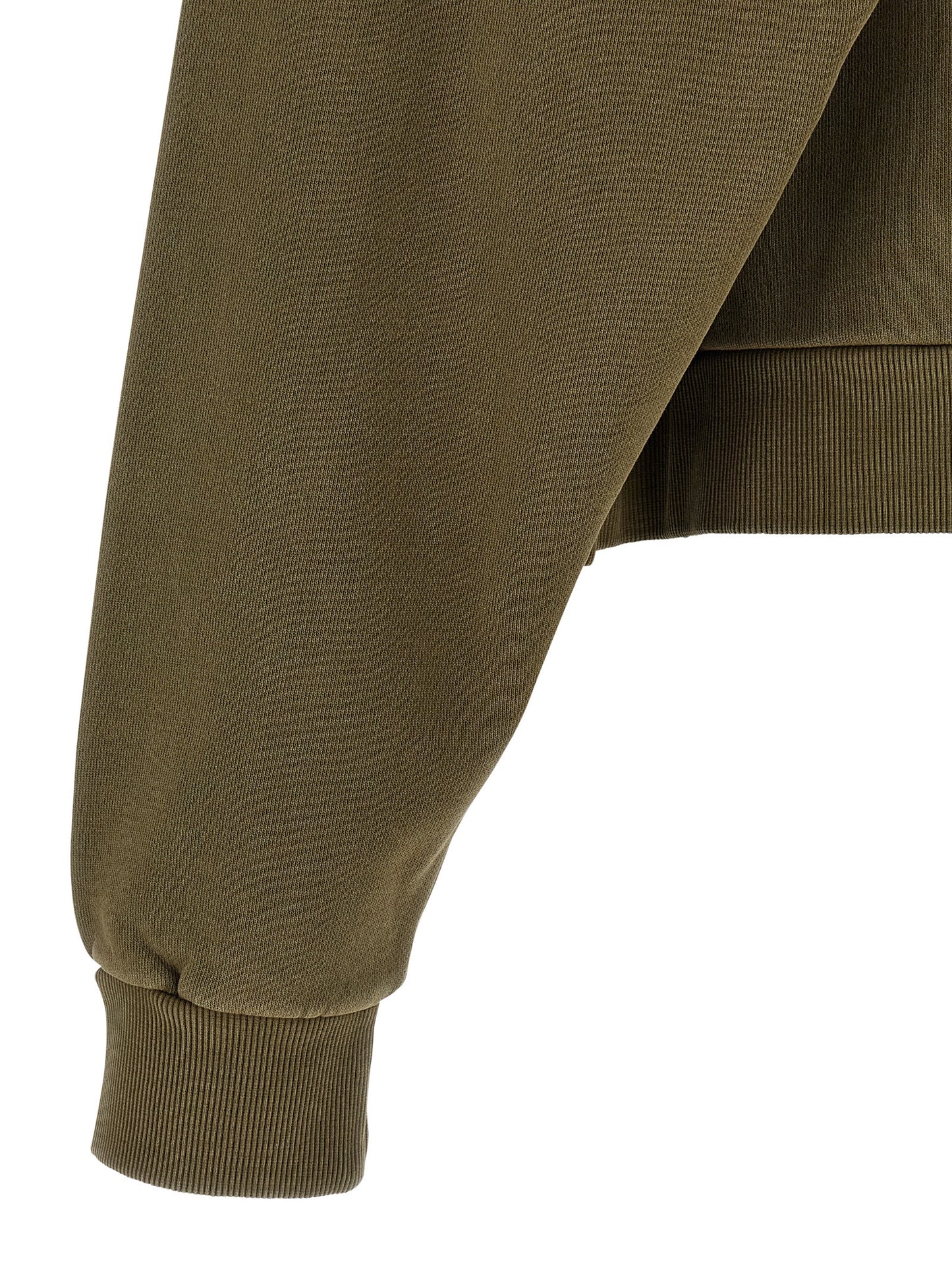 Sweatshirt Hoodie by Entire Studios for men in plush organic cotton bicolour & green features a authentic silhouette, showcasing a sophisticated and authentic detail for a refined finish.