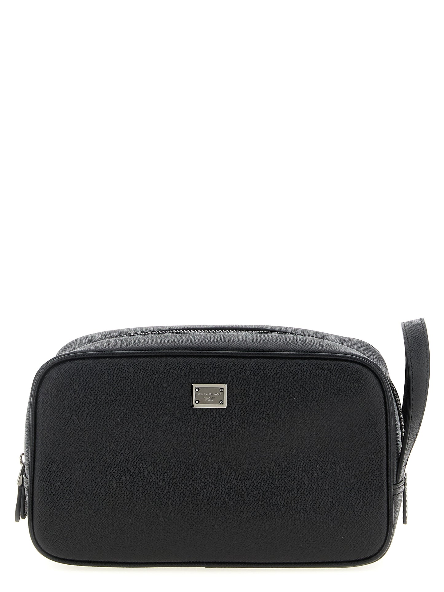 Wallet by Dolce & Gabbana for men in calfskin leather black presents a streamlined silhouette, showcasing the sophisticated design of the Sicily Calfskin Leather Wallet collection with functional .