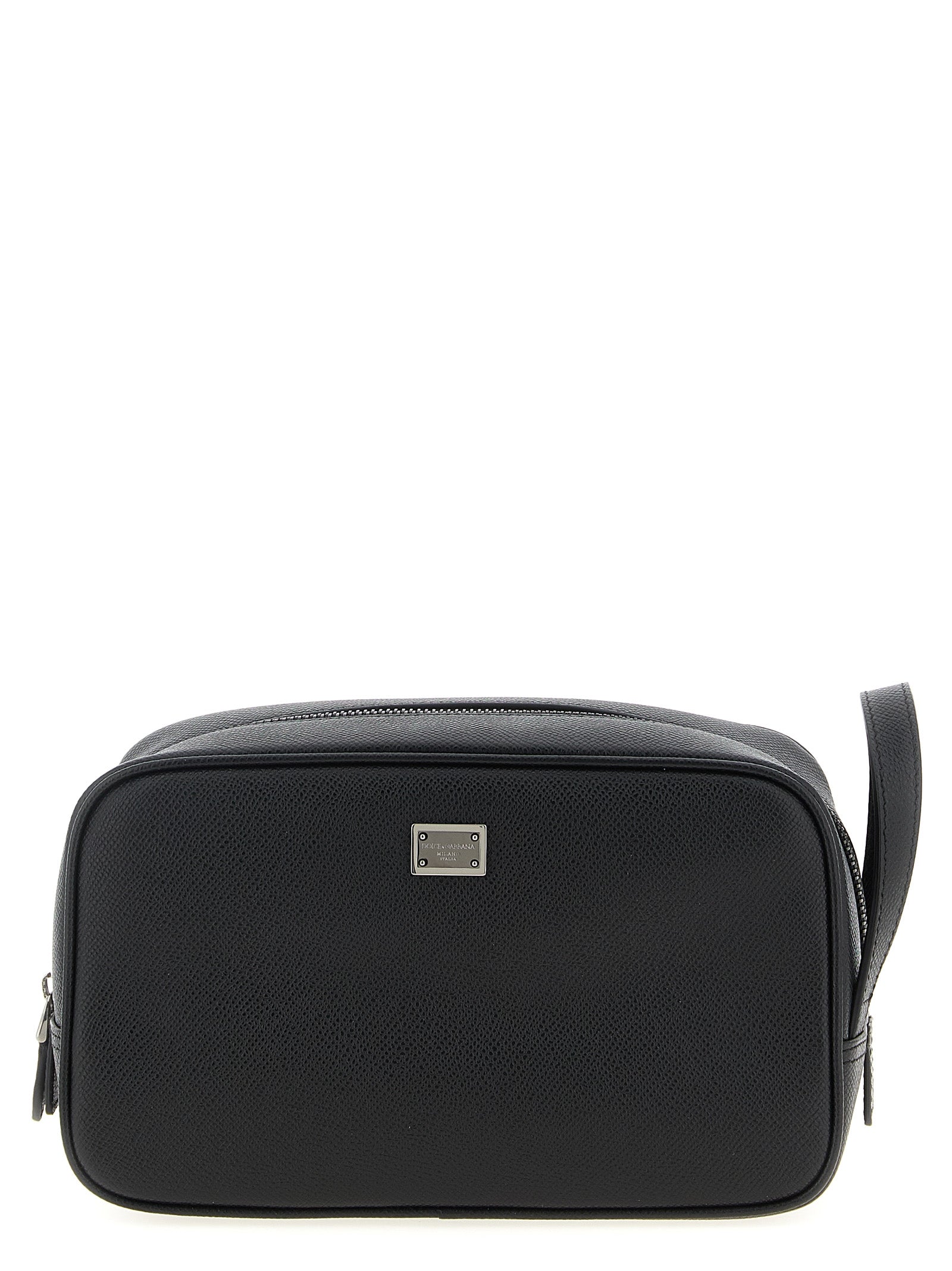 Wallet by Dolce & Gabbana for men in calfskin leather black presents a streamlined silhouette, showcasing the sophisticated design of the Sicily Calfskin Leather Wallet collection with functional .