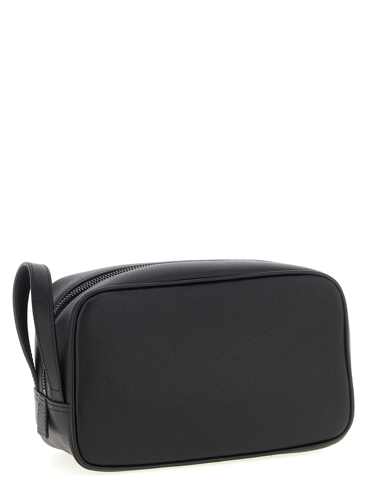 Wallet by Dolce & Gabbana for men in calfskin leather black presents a architectural silhouette from the Sicily Calfskin Leather Wallet collection, showcasing architectural for a architectural finish.