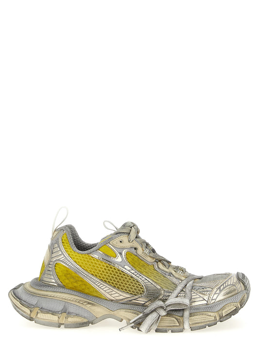 Athletic Sneakers by Balenciaga for men in polyester polyethylene & polyurethane bicolour & yellow features an timeless silhouette from the Men's Athletic Polyester Polyethylene & Polyurethane Sneakers collection, showcasing a timeless athletic style for a timeless look.