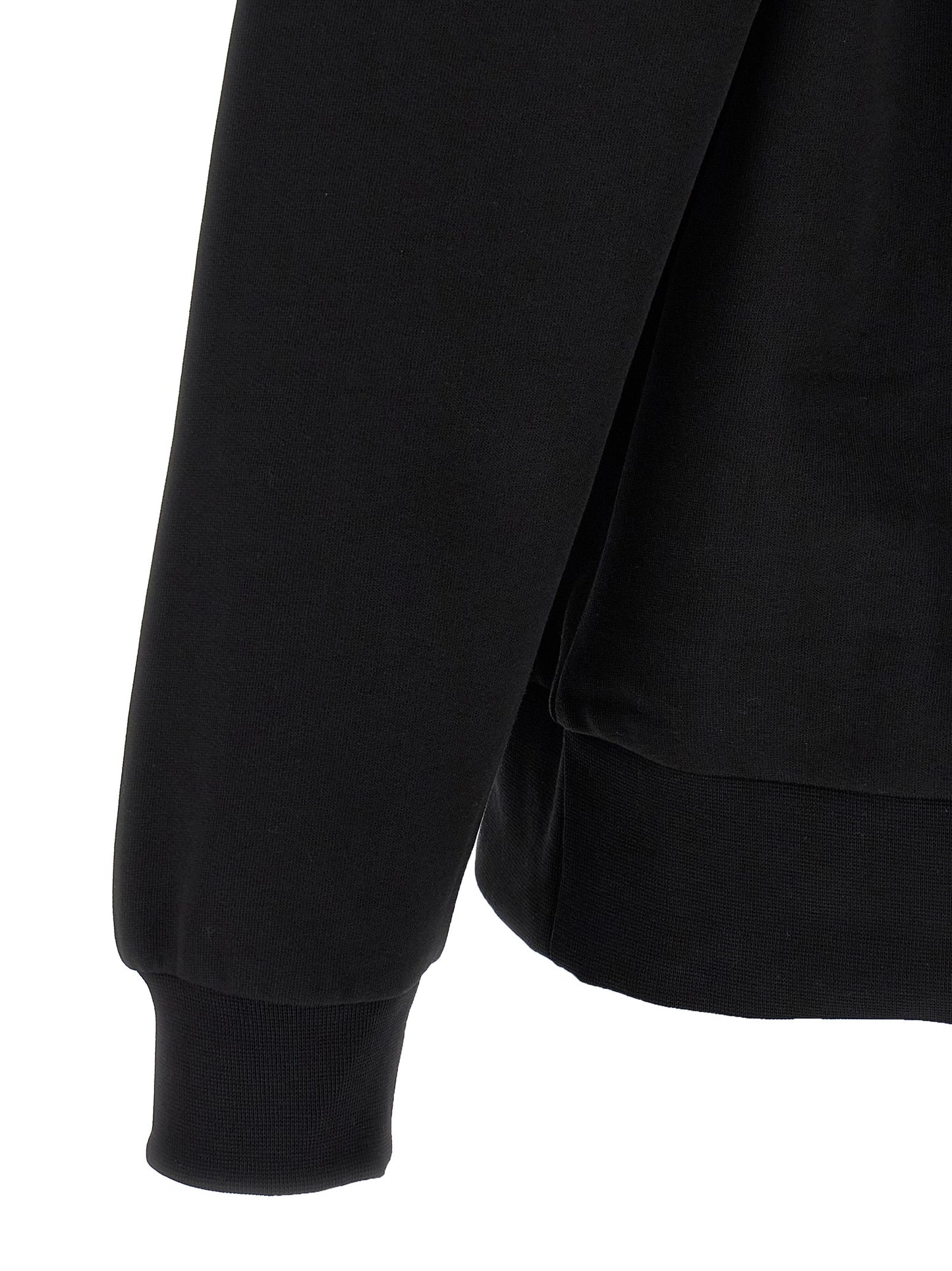 Sweatshirt by Lacoste for men in cotton polyester black features an magnificent silhouette, showcasing a sophisticated and detail for a truly magnificent finish.