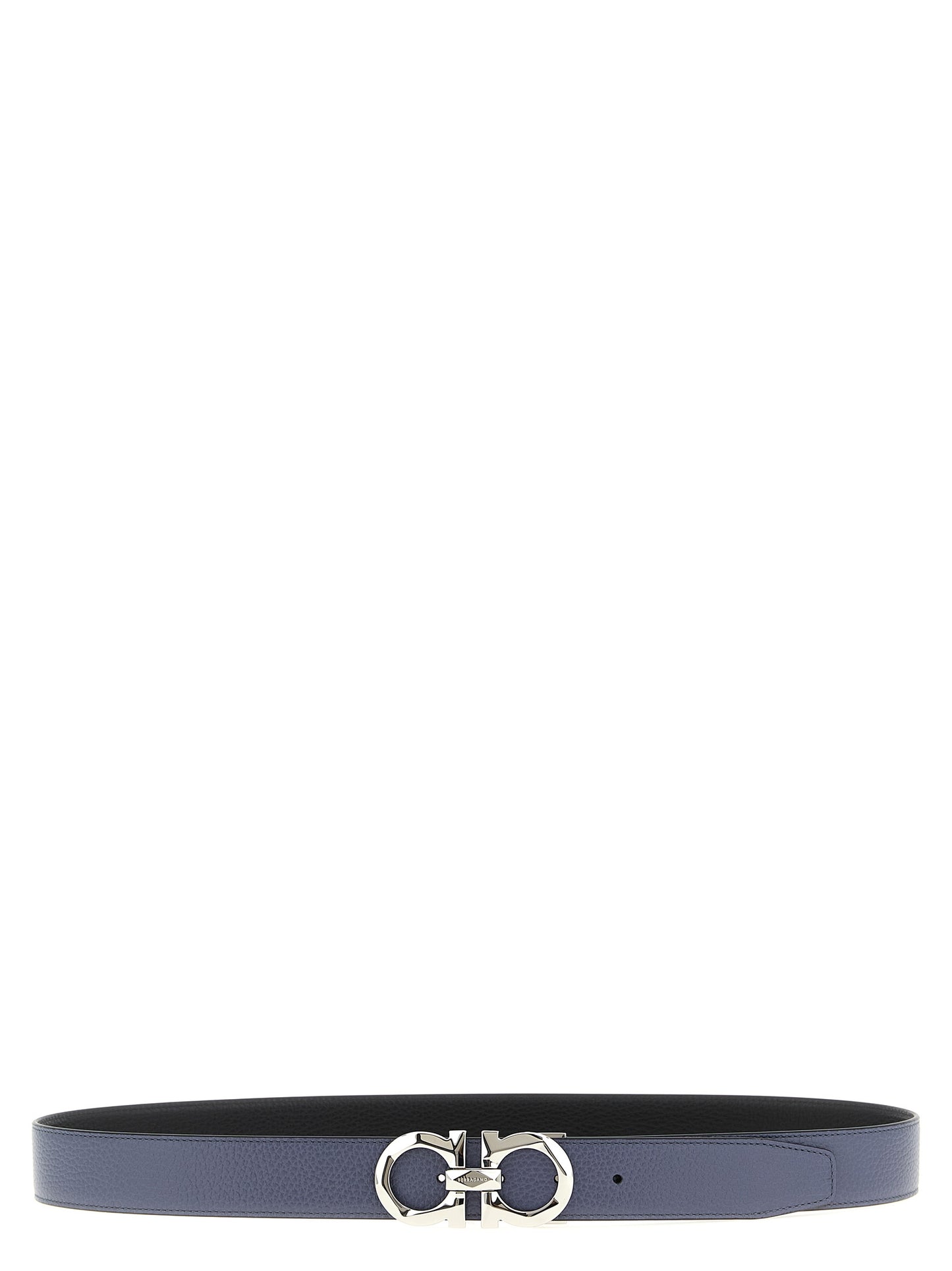 Belt by Ferragamo for men in bos taurus calfskin leather multicolor presents a artisanal silhouette from the Gancini Bos Taurus Calfskin Leather Belt collection, showcasing an artisanal design and refined craftsmanship for a artisanal look.