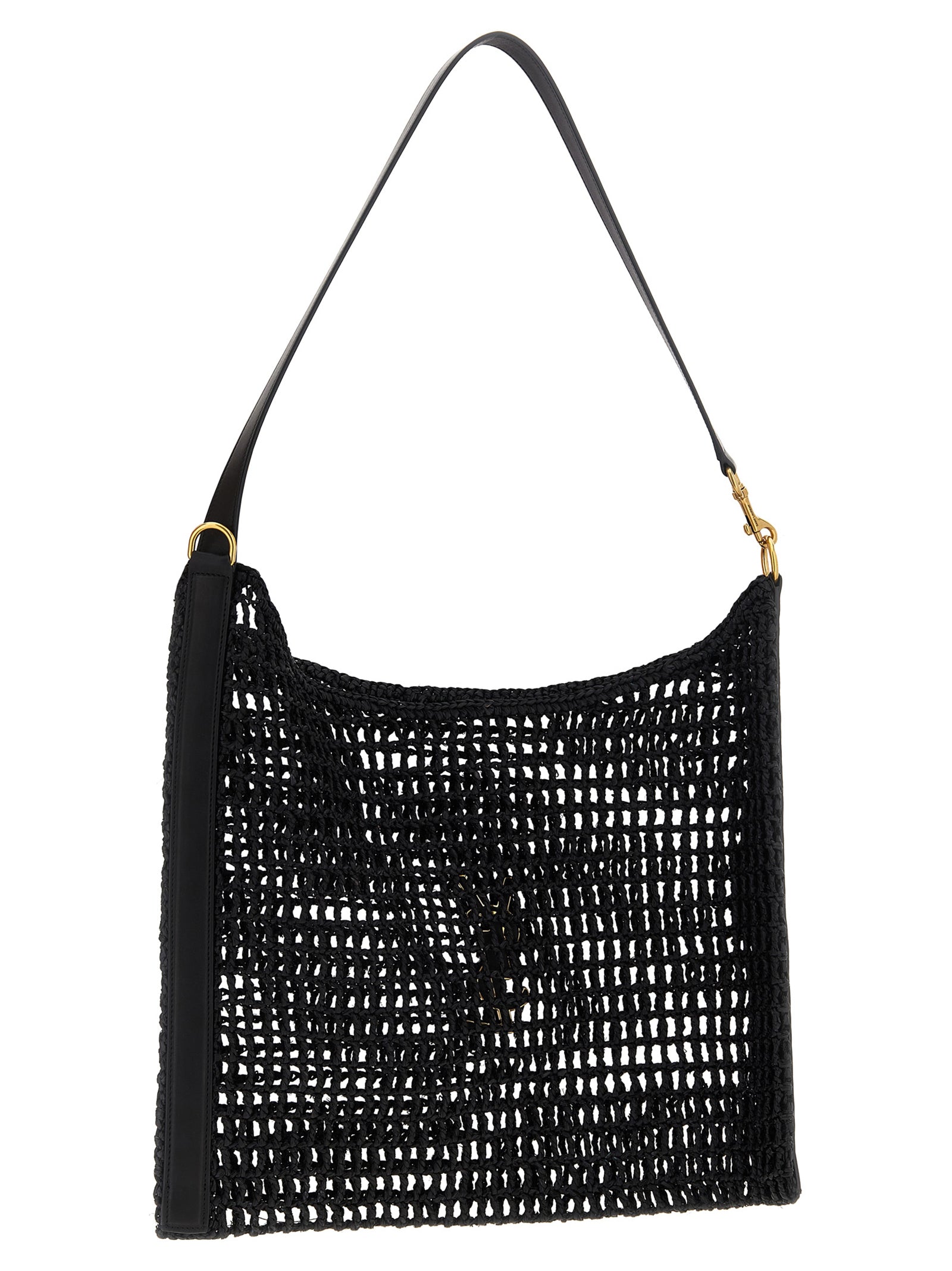 Shoulder Bag by Saint Laurent for women in polyurethane leather & rubber black features a effortless sophistication silhouette, secured by a with ample and versatile shoulder-strap & adjustable-strap for a effortless sophistication finish.