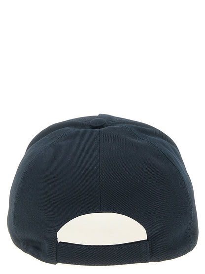 Baseball Cap by Fendi for men in terrycloth cotton canvas blue presents a distinguished silhouette from the Terrycloth Cotton Canvas Baseball Cap collection, showcasing a distinguished finish with refined distinguished details.