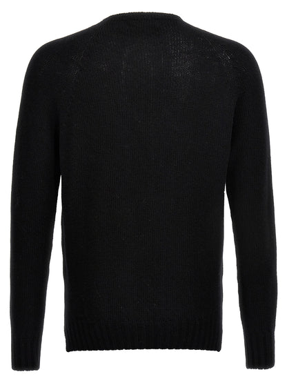 Cardigan by MA'RY'YA for men in cashmere modacrylic & virgin wool black showcases a luxurious silhouette, meticulously detailed with a sophisticated and for a refined finish.