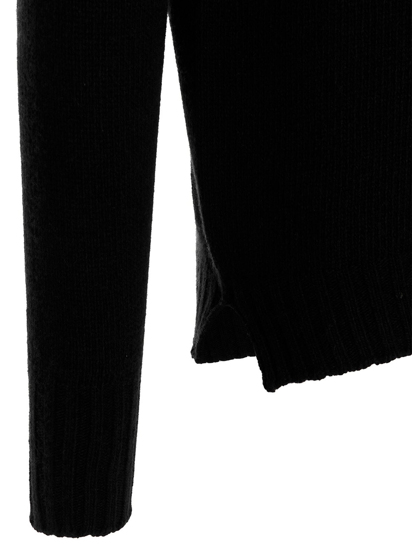 Hooded Cardigan by MA'RY'YA for men in cashmere modacrylic & virgin wool black features an crisp silhouette, showcasing a sophisticated and detail for a truly crisp finish.