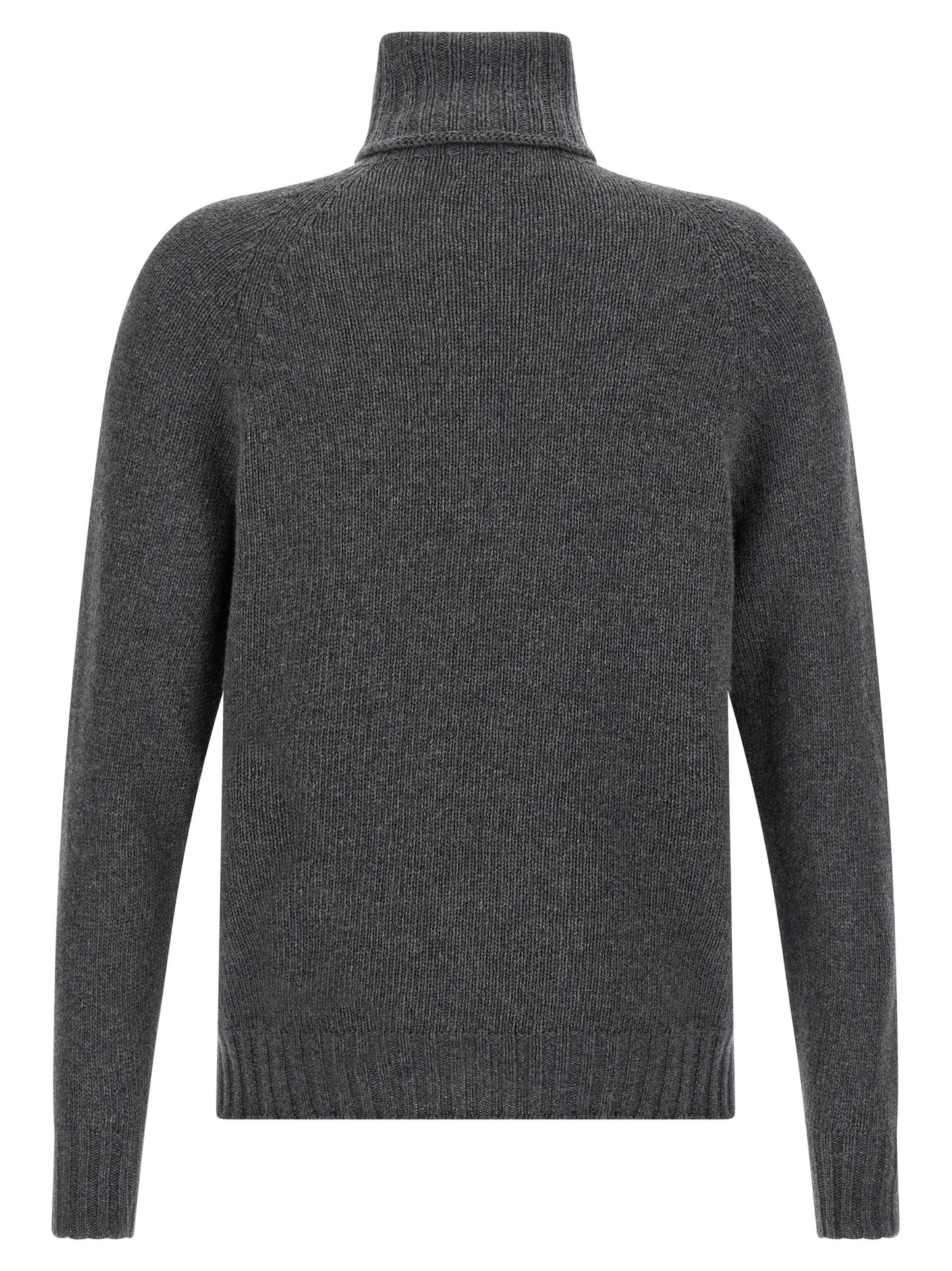 MA'RY'YA Men's Cashmere Modacrylic & VIrgin Wool Cardigan - Gray