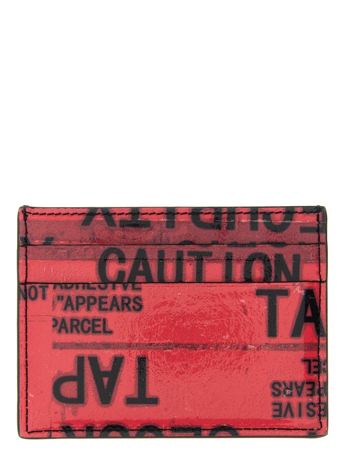 Cardholder Card Case by Balenciaga for men in calfskin leather multicolor features a distinguished silhouette, showcasing the distinguished design of the Tape Type Calfskin Leather Cardholder Card Case with refined card-organization compact-design.