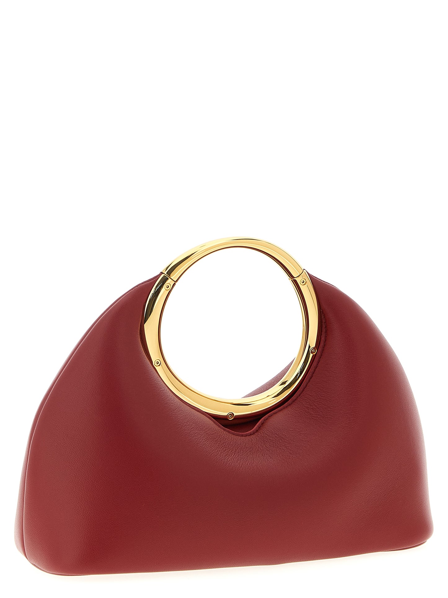 Jacquemus Le Petit Lamb Leather Handbag - Multicolor Red
