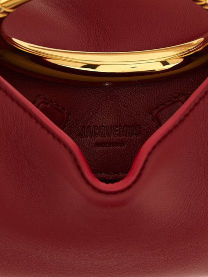 Jacquemus Le Petit Lamb Leather Handbag - Multicolor Red