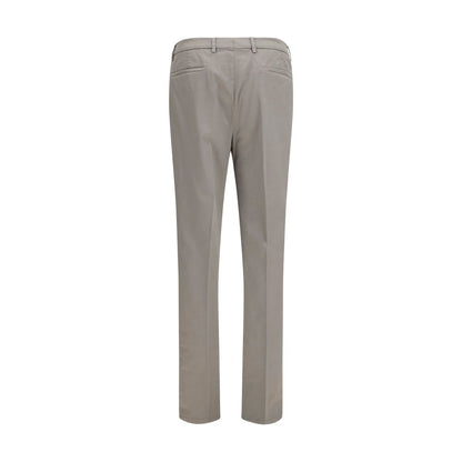 Chinos Pants by Brunello Cucinelli for men in stretch cotton bicolour features an sharp straight-leg & regular-fit and long with a mid rise, highlighting a sharp silhouette for a sophisticated look.