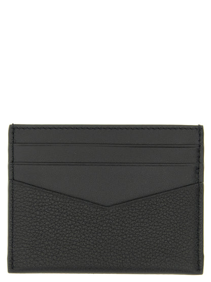 Cardholder Card Case by Givenchy for men in calfskin leather black & print features a polished Calfskin Leather Cardholder Card Case design with polished card-organization.