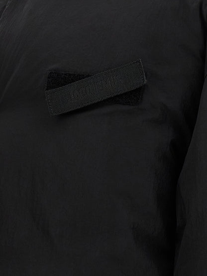 Jacquemus Men's Down Padded Polyamide Hooded Puffer Jacket - Black