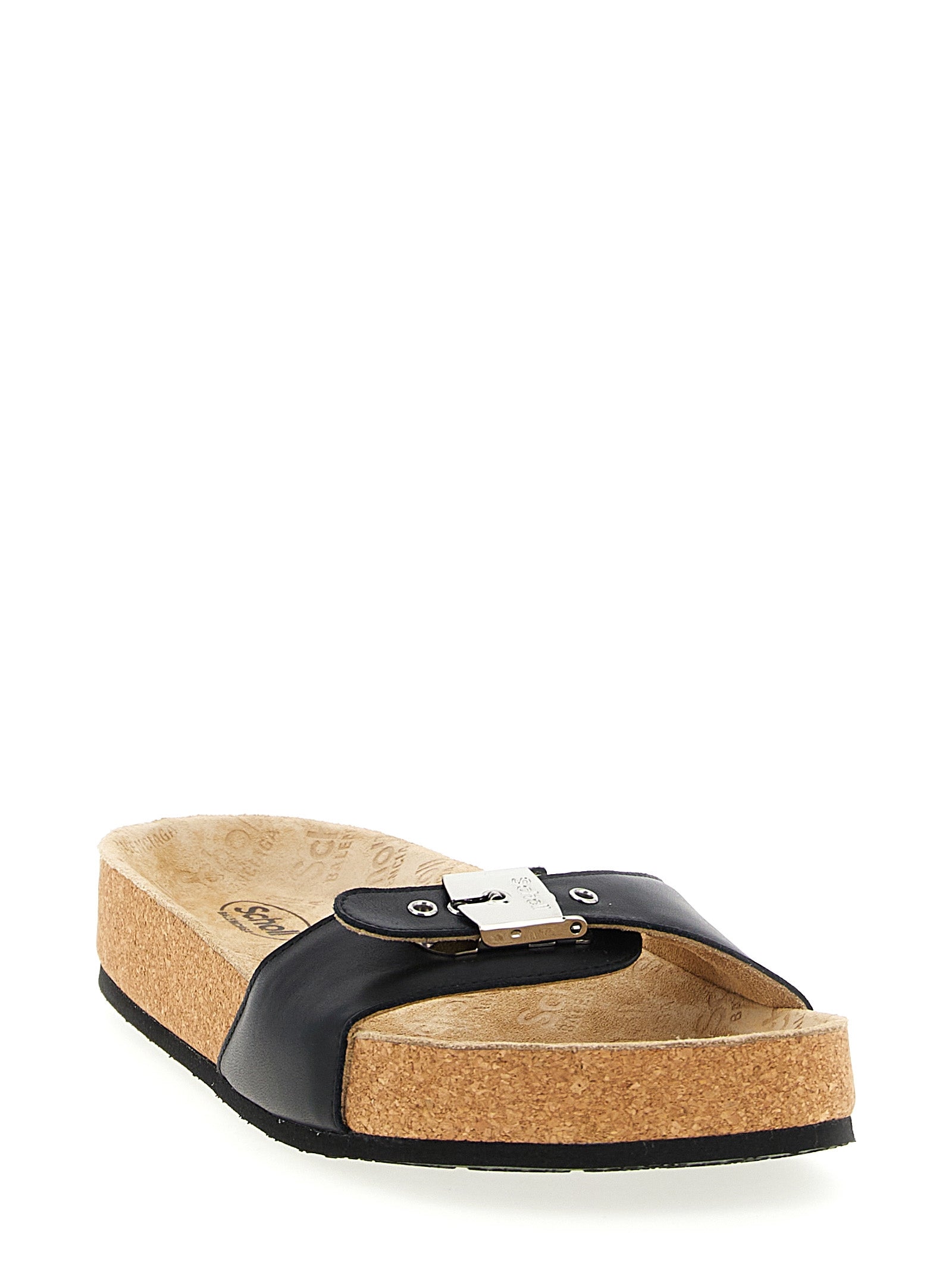 Sliders Sandals Flat Shoes by Balenciaga for women in calfskin & cork black presents a impeccable silhouette as Icon Women's Calfskin & Cork Sliders Sandals Flat Shoes, artfully designed with a and a impeccable for a refined, upscale finish.