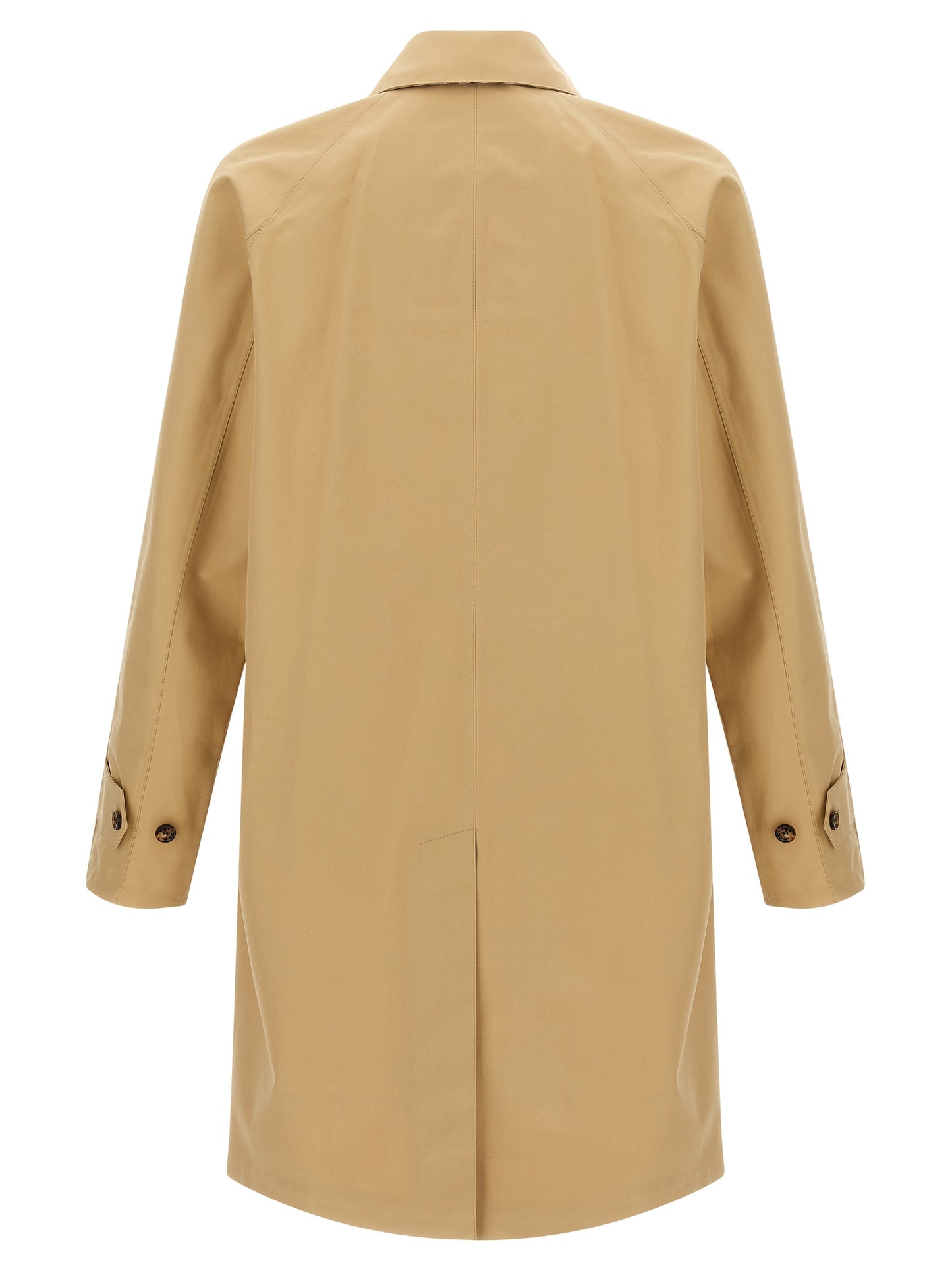 Burberry Men's Cotton Trench Coat - Beige