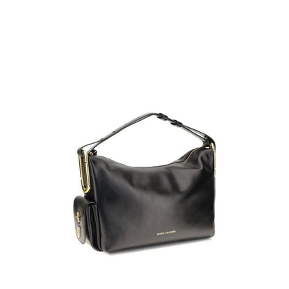 Large Handbag by Marc Jacobs for women in bos taurus calf leather black, natural & signature presents a ornamental silhouette, showcasing a secure , ample external-pockets, and versatile shoulder-strap & adjustable-strap for a ornamental finish.