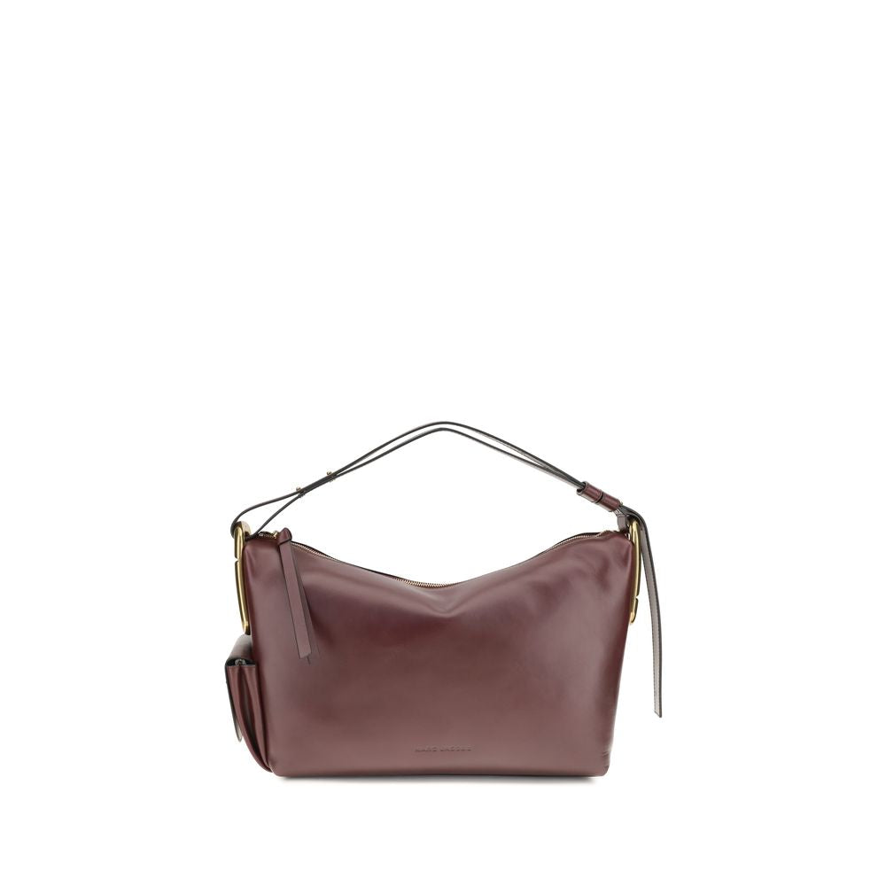 Large Shoulder Handbag by Marc Jacobs for women in bos taurus calf leather bordeaux, natural & signature features a exquisite silhouette, showcasing a secure and exquisite with versatile shoulder-strap & adjustable-strap for a exquisite finish.