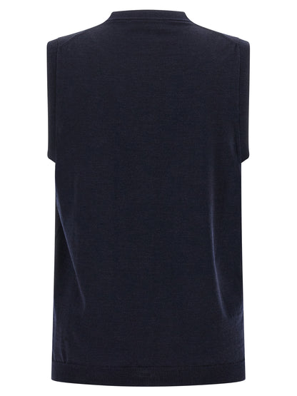 Cardigan by ZANONE for men in polyamide & virgin wool blue presents a textural silhouette, artfully finished with a textural v-neck neckline and for a sophisticated, textural look.