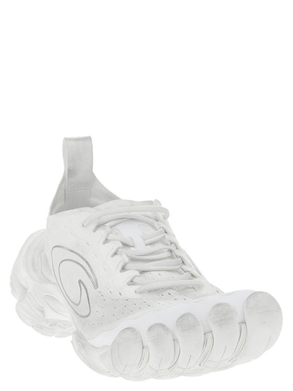 Athletic Sneakers Balenciaga men tu polyester & polyurethane white featuring a avant-garde Men's Slip On TU Polyester & Polyurethane Athletic Sneakers design with a avant-garde slip-on style for a refined finish.