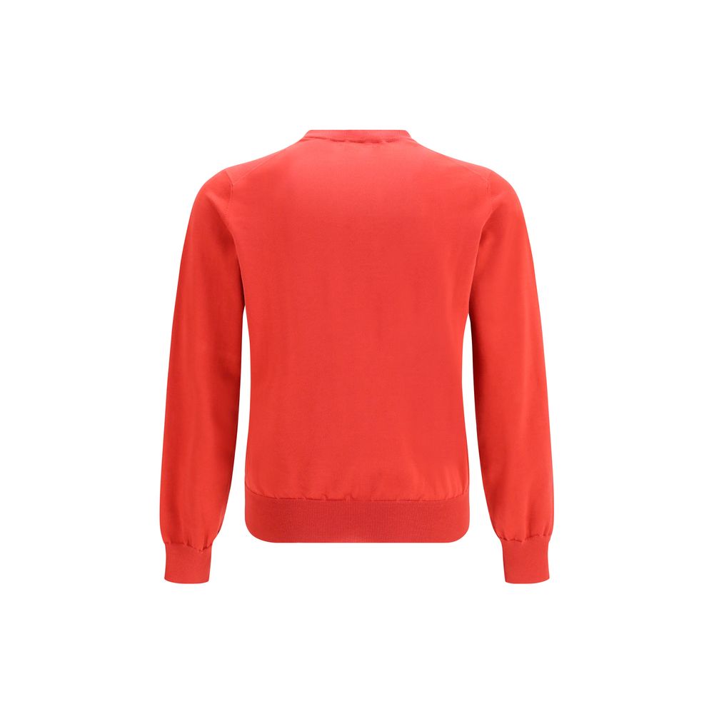 Sweatshirt by Brunello Cucinelli for men in cotton multicolor & natural features an exquisite silhouette, showcasing and round neckline details for a exquisite look.