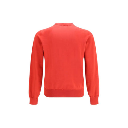 Sweatshirt by Brunello Cucinelli for men in cotton multicolor & natural features an exquisite silhouette, showcasing and round neckline details for a exquisite look.