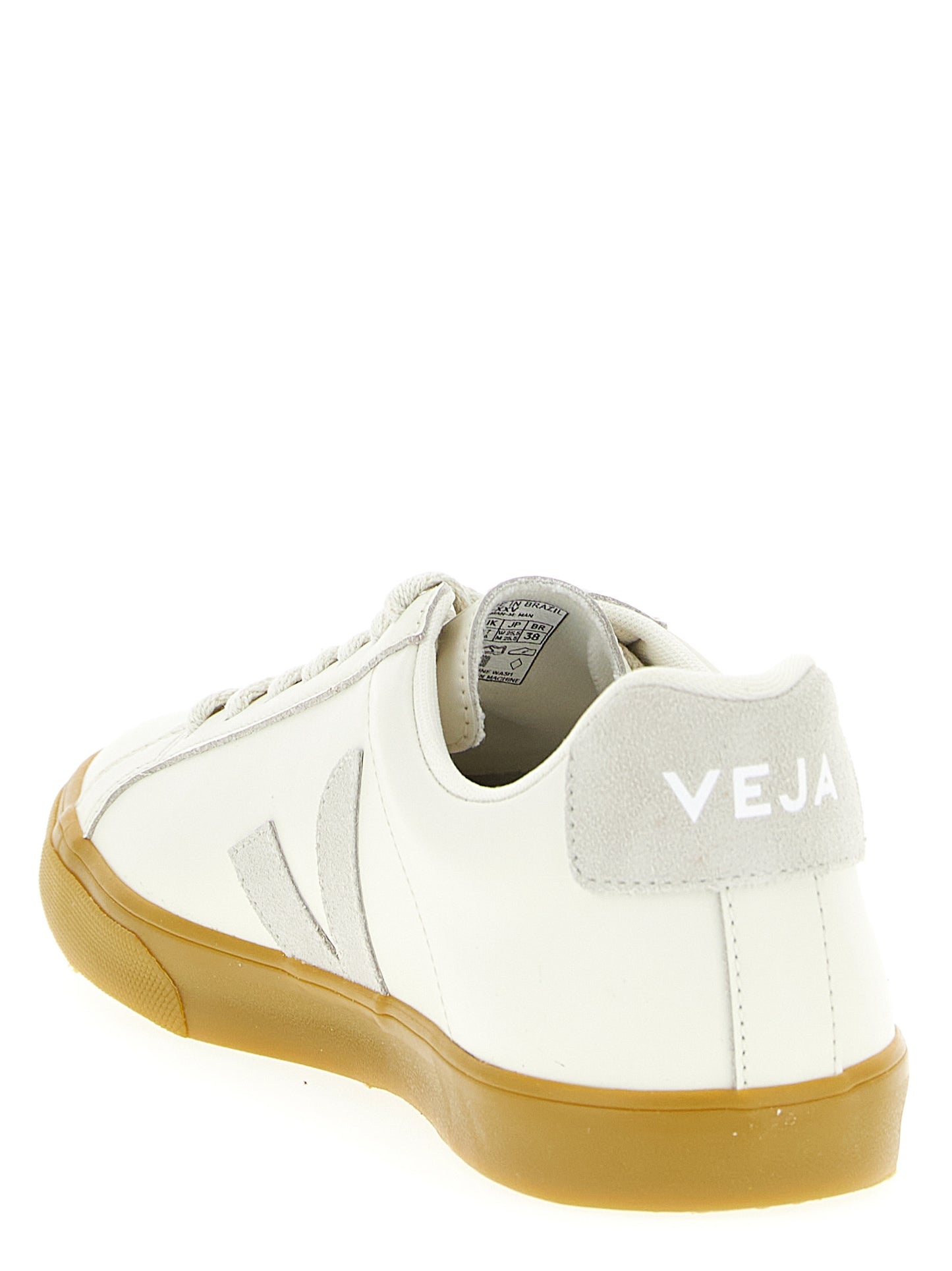 Sneakers by Veja for men in suede calfskin leather beige presents a on trend silhouette from the Men's Low Top Suede Calfskin Leather Sneakers collection, showcasing a on trend low-top style for an elevated aesthetic.