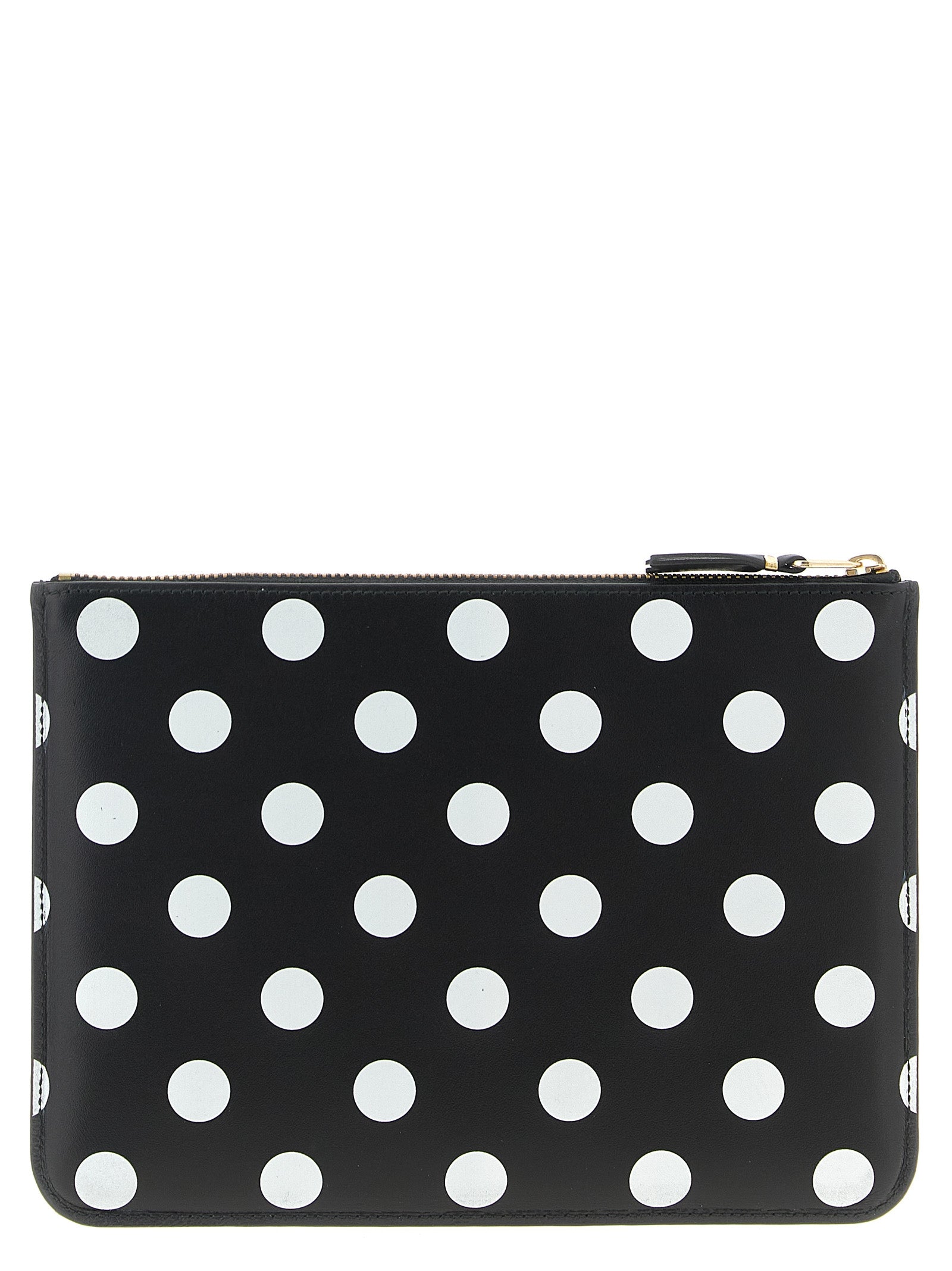 Cardholder Card Case by Comme Des Garçons for unisex in leather bicolour, black, white & print features an dynamic silhouette from the Leather Cardholder Card Case collection, highlighting dynamic card-organization for a premium and sophisticated look.