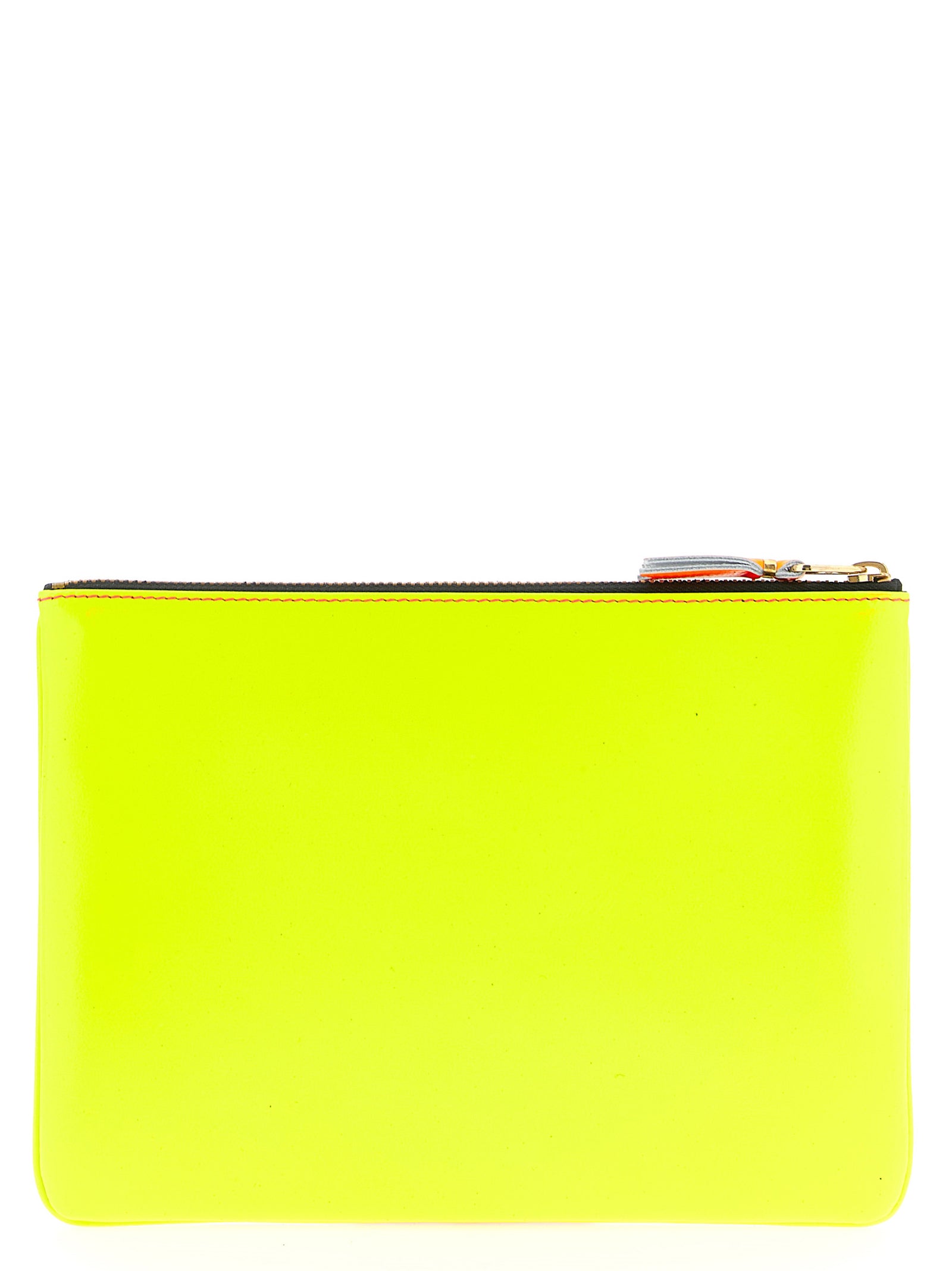 Cardholder Card Case by Comme Des Garçons for unisex in viscose goat leather & fur multicolor showcases a couture-grade silhouette from the Super Fluo Viscose Goat Leather & Fur Cardholder Card Case collection, highlighting functional card-organization for a couture-grade finish.