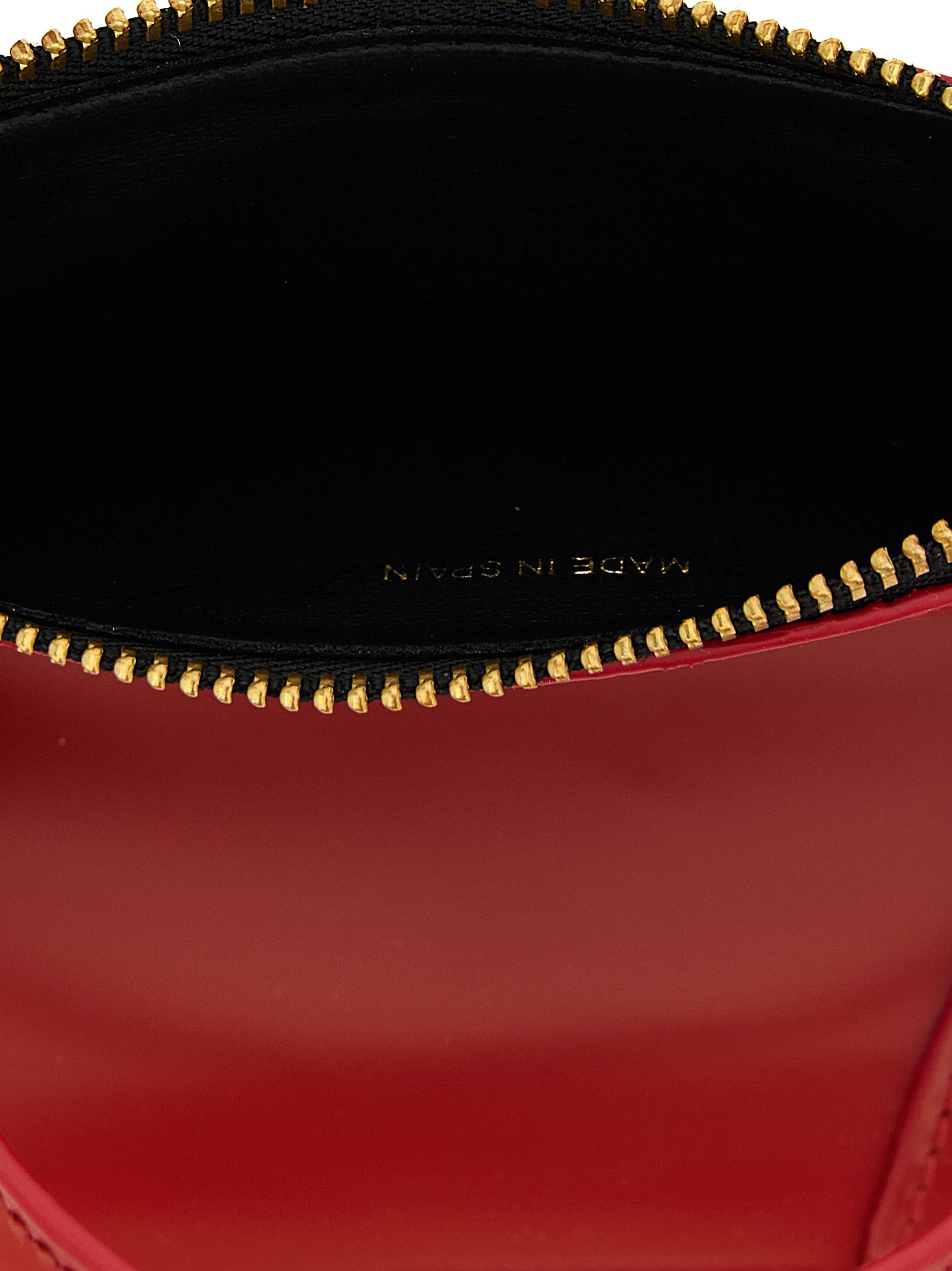 Cardholder Card Case by Comme Des Garçons for unisex in leather multicolor & red showcases a couture-grade silhouette from the Leather Cardholder Card Case collection, highlighting functional card-organization coin-purse for a couture-grade finish.