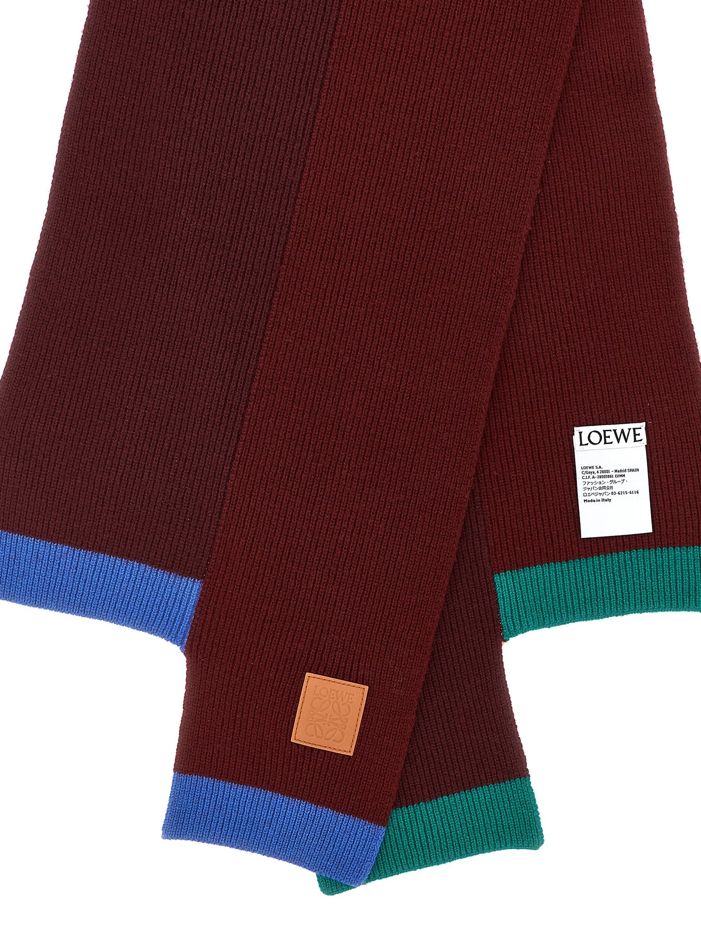Face Mask by Loewe for women in lyocell & silicone multicolor features an sculptural design, meticulously detailed to showcase the signature sculptural aesthetic of the Leather & Wool Face Mask collection.