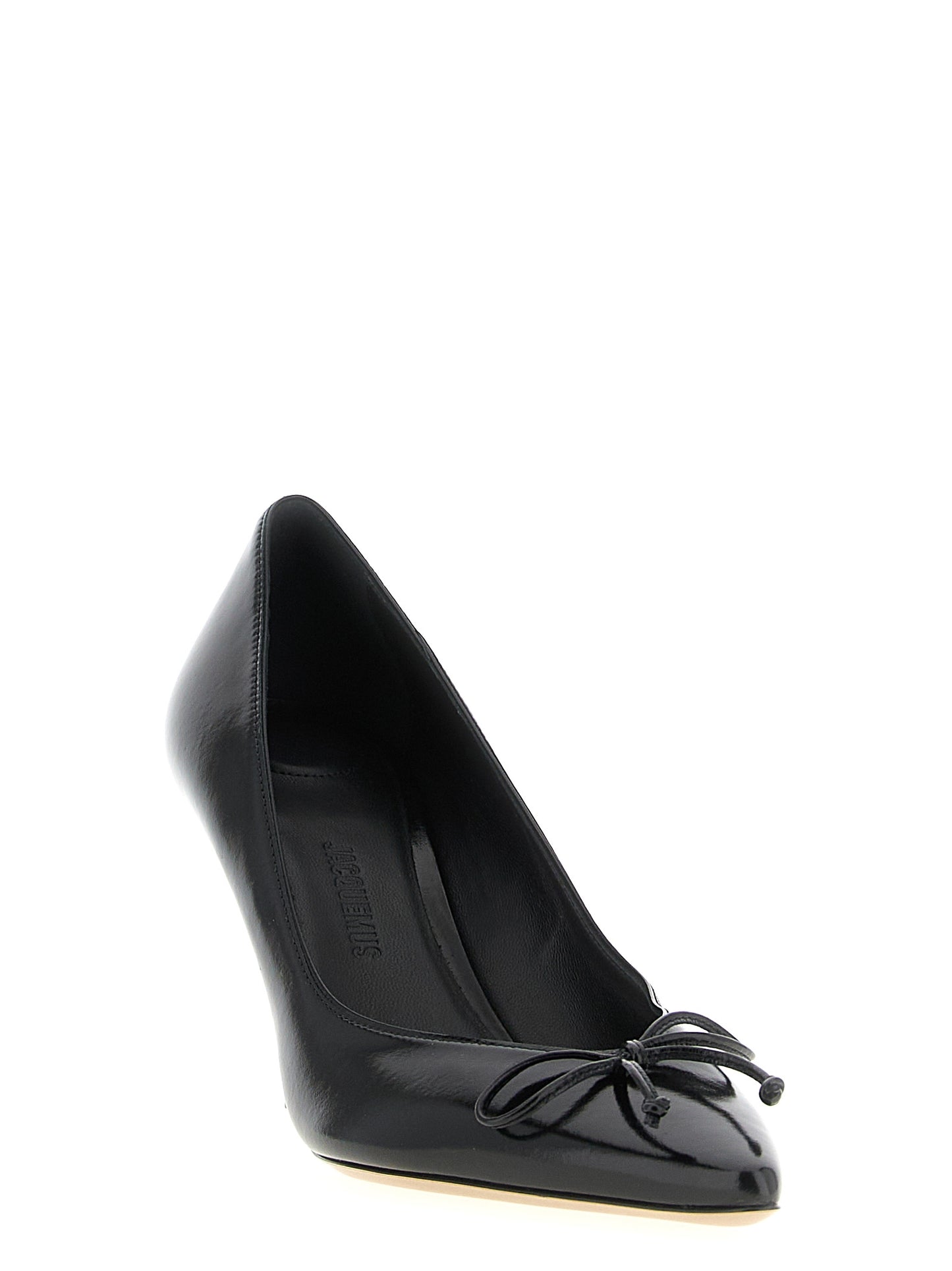 This High-Heel Pumps Heels by Jacquemus for women in cowhide leather black presents a effortlessly chic silhouette from the Women's Cowhide Leather High-Heel Pumps Heels collection, featuring a effortlessly chic high-heel and effortlessly chic pointed toe style.