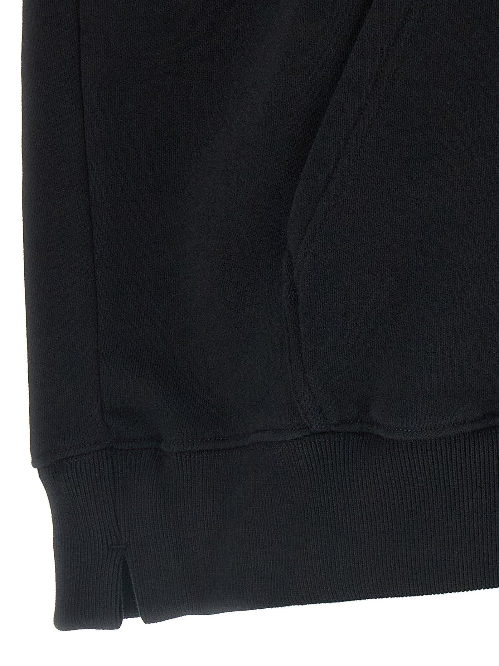 Sweatshirt Hoodie by Off-White for men in cotton bicolour, black, white & print features an avant-garde silhouette, showcasing a sophisticated and detail for a truly avant-garde finish.